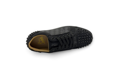 Christian Louboutin Louis Junior Spikes Calfskin Sneakers
