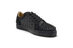 Christian Louboutin Louis Junior Spikes Calfskin Sneakers