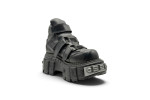 New Rock ANKLE BOOT 'BLACK TANK' M-WALL MID