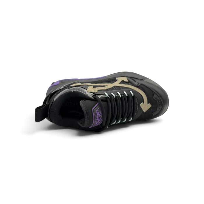 Off-White Odsy-2000 Sneakers 'Black Purple'