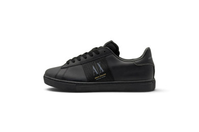 Armani Exchange Side Logo Patch 'Triple Black'