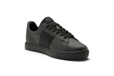 Armani Exchange Side Logo Patch 'Triple Black'