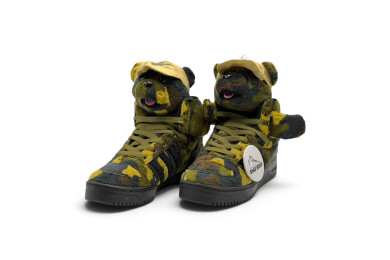 Jeremy Scott Camo bear