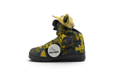 Jeremy Scott Camo bear