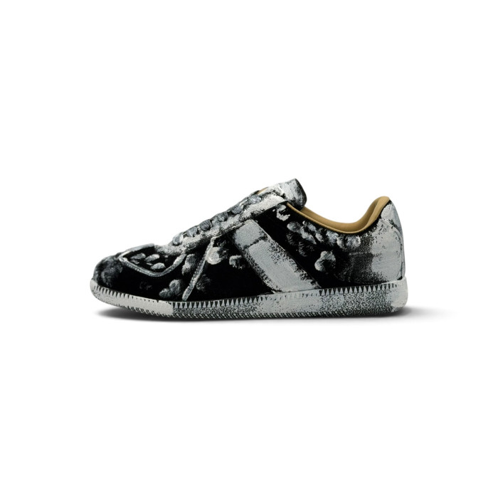 Maison Margiela Replica paint splatter 'White Black