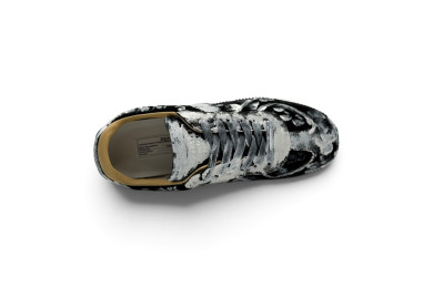 Maison Margiela Replica paint splatter 'White Black