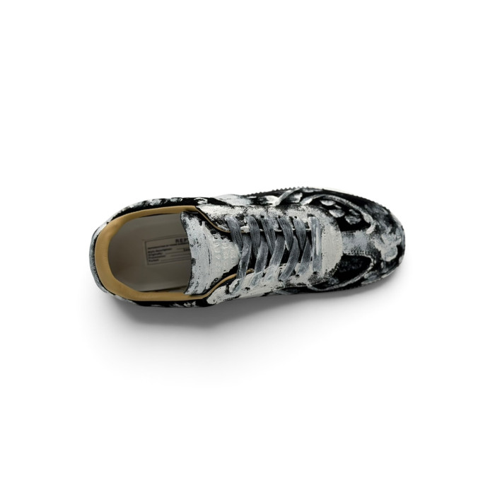 Maison Margiela Replica paint splatter 'White Black