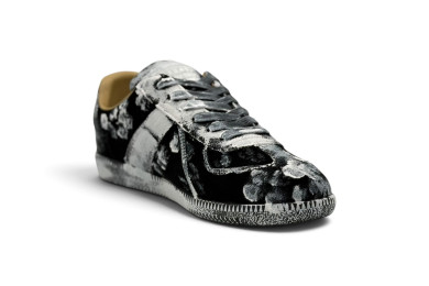 Maison Margiela Replica paint splatter 'White Black