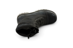 Balenciaga Combat Strike Boots 'Washed Black Cotton'