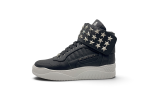 PHILIPP PLEIN Thunder Hi-Top Sneakers Stars Black/White