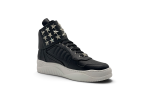 PHILIPP PLEIN Thunder Hi-Top Sneakers Stars Black/White